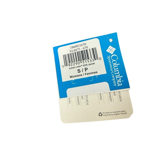 Columbia Women's Achen Lake EXS Jacket, Bloodstone, Size: S. XL0475-670 - Picture 4 of 4